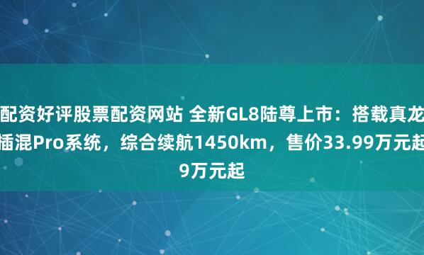 配资好评股票配资网站 全新GL8陆尊上市：搭载真龙插混Pro系统，综合续航1450km，售价33.99万元起